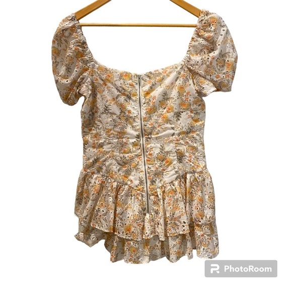 Bardot Broderie Corset Dress - Picture 6 of 12